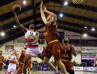 Basket League: Νίκησαν τα Τρίκαλα με 76-67 ενάντια στο Ρέθυμνο